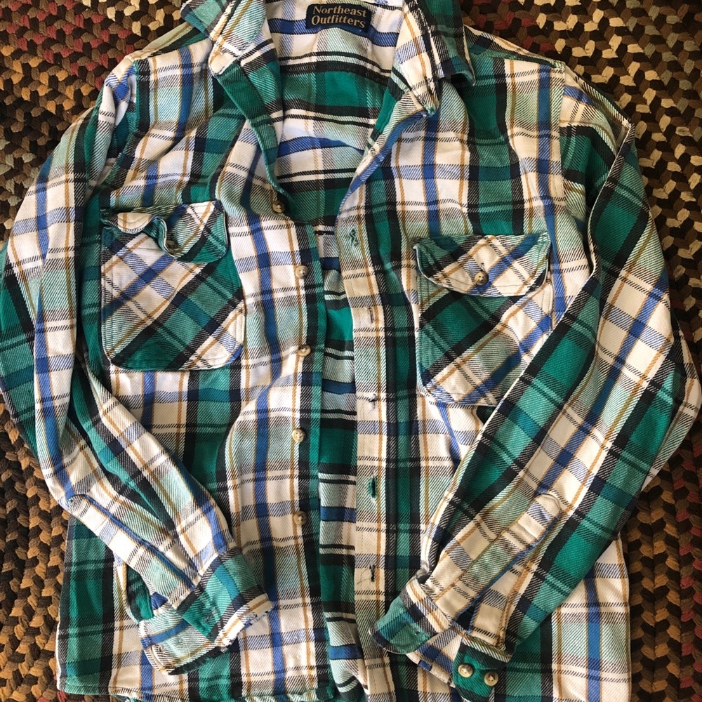 Button down flannel